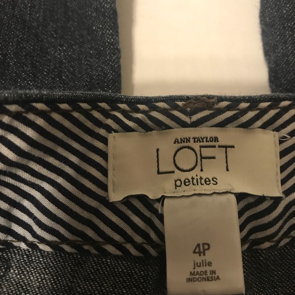 🦄 Ann Taylor LOFT Women's Jeans Size 4P - Picture 4 of 6